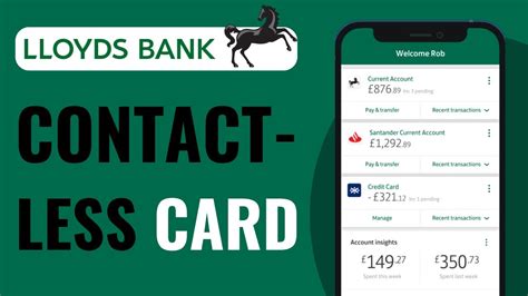 Lloyds contactless card sign in